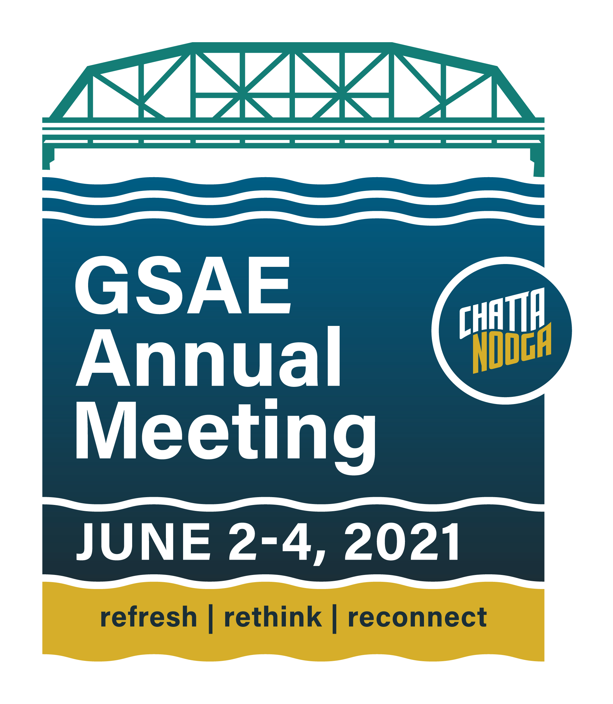 GSAE Annual Meeting 2021 Chattanooga Logo