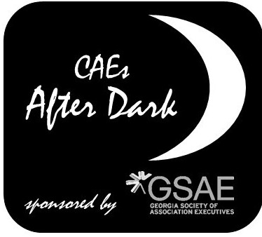 CAEs After Dark sponsored by GSAE logo